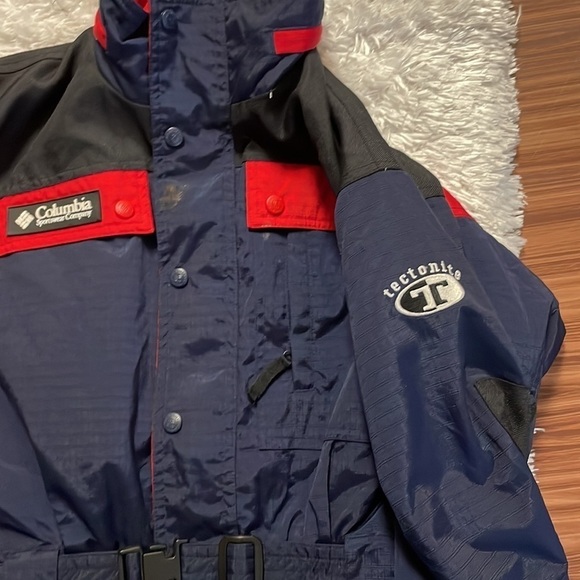 COLUMBIA Tectonite Nylon Ski Snowboarding Suit Size 10 - Picture 6 of 13